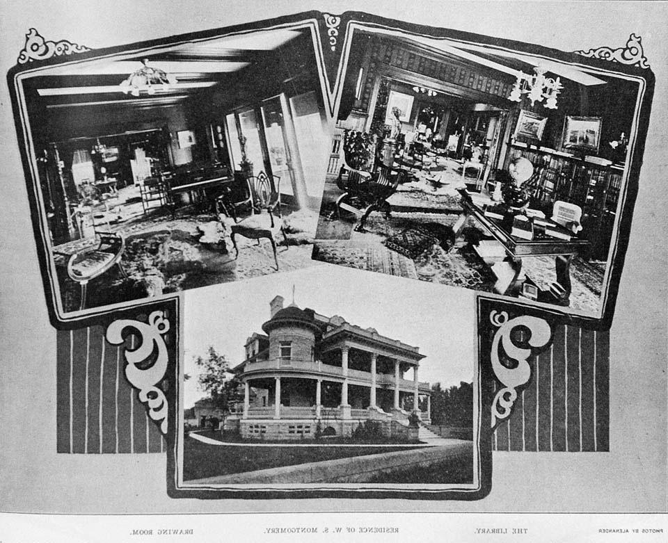 Residence of W.S. Montgomery including Library and Drawing Room, 1901 <span class="cc-gallery-credit"></span>